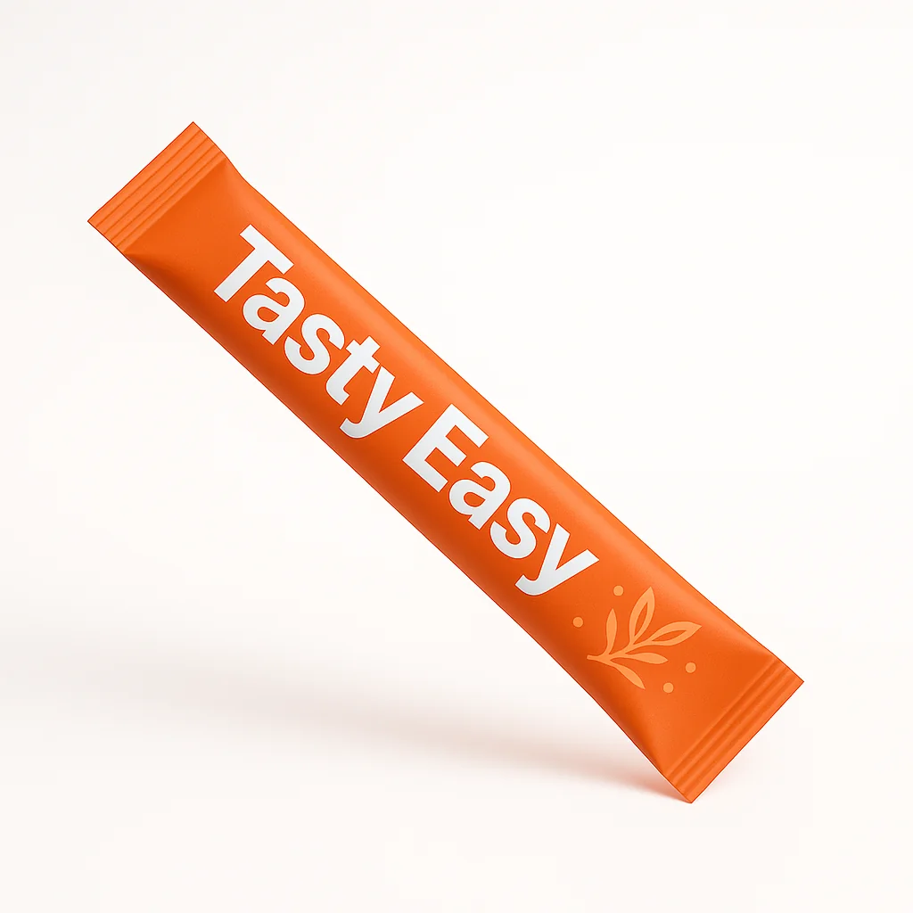 Tasty Easy vegan-friendly seasoning stick packs with clean label ingredients